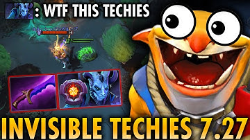 When Invisible Techies Destroy Master Tier Riki so Hard 100% Outplayed - Techies Official