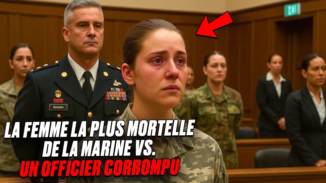 Ils menottent une tireuse d’élite SEAL au tribunal – puis un amiral arrive, le silence tombe