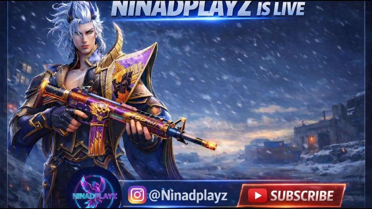 🔴 EXPLORE NEW BGMI UPDATE 4.1 LIVE  | NINADPLAYZ | FUN RANK PU BGMI LIVE STREAM |  RUSH GAMEPLA