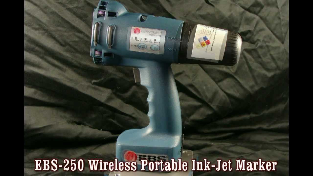 MBEBS250 Wireless Portable InkJet Marker YouTube