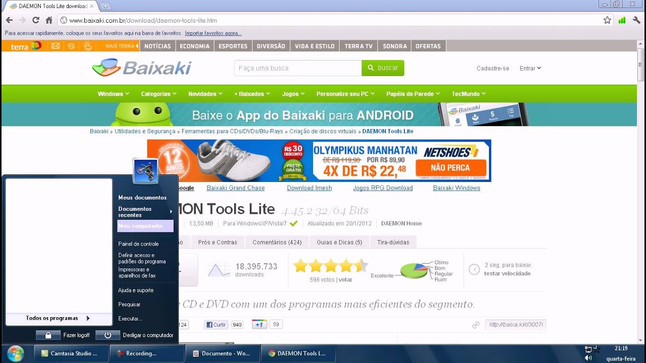 como baixar daemon tools lite YouTube