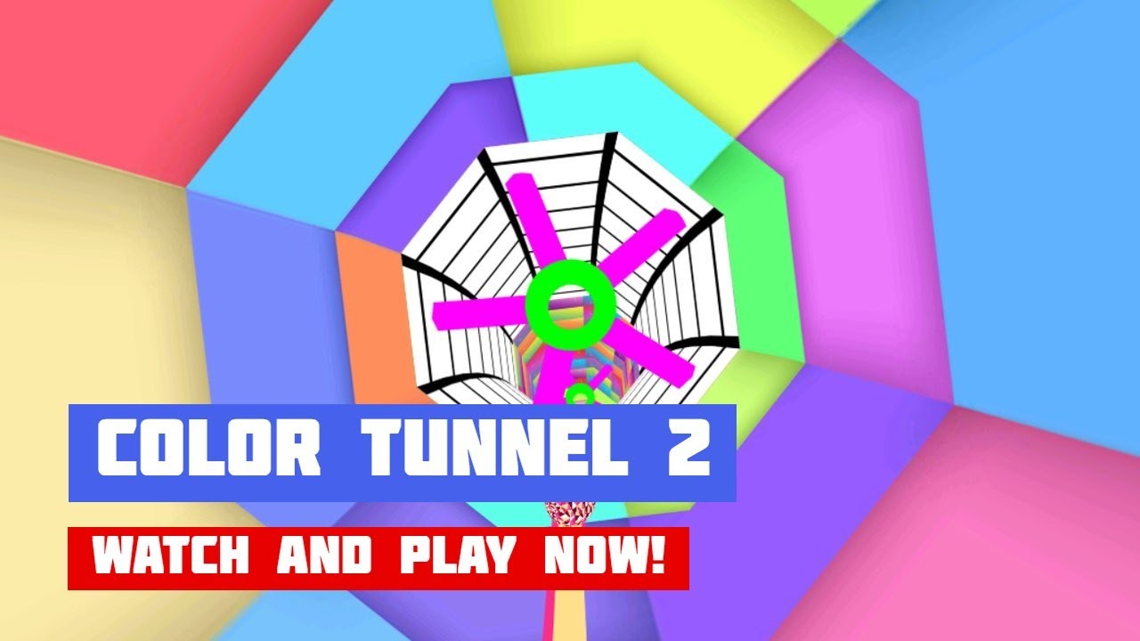 Tunnel Rush 2: Color Smash. 