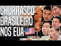 GRINGOS PROVANDO CHURRASCO BRASILEIRO NOS ESTADOS UNIDOS *FOGO DE CHÃO*