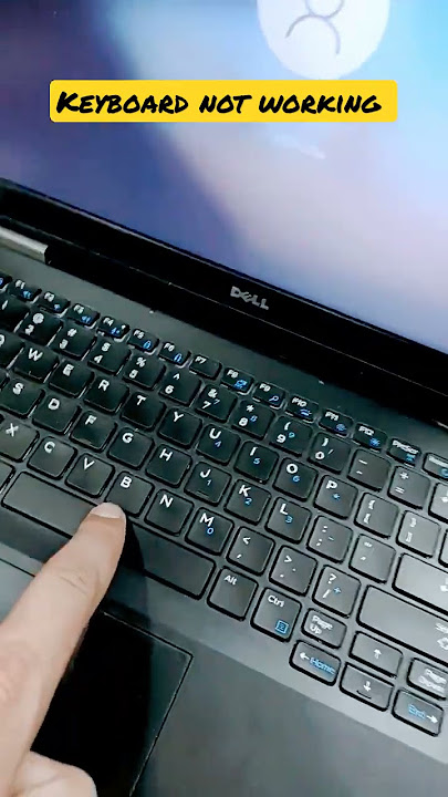 Dell laptop keyboard not working | Why is my Dell keyboard not typing?