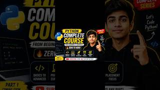 Python Complete Series 🔥 | Beginner to Advanced 💻 | Part 1 Coming Soon ❤️