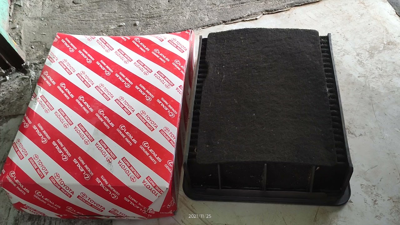 toyota hi ace air filter location. - YouTube