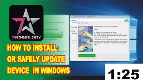 How to Install or Safely Update Device Drivers for Windows 10, 8 or 7 📀🔄💻