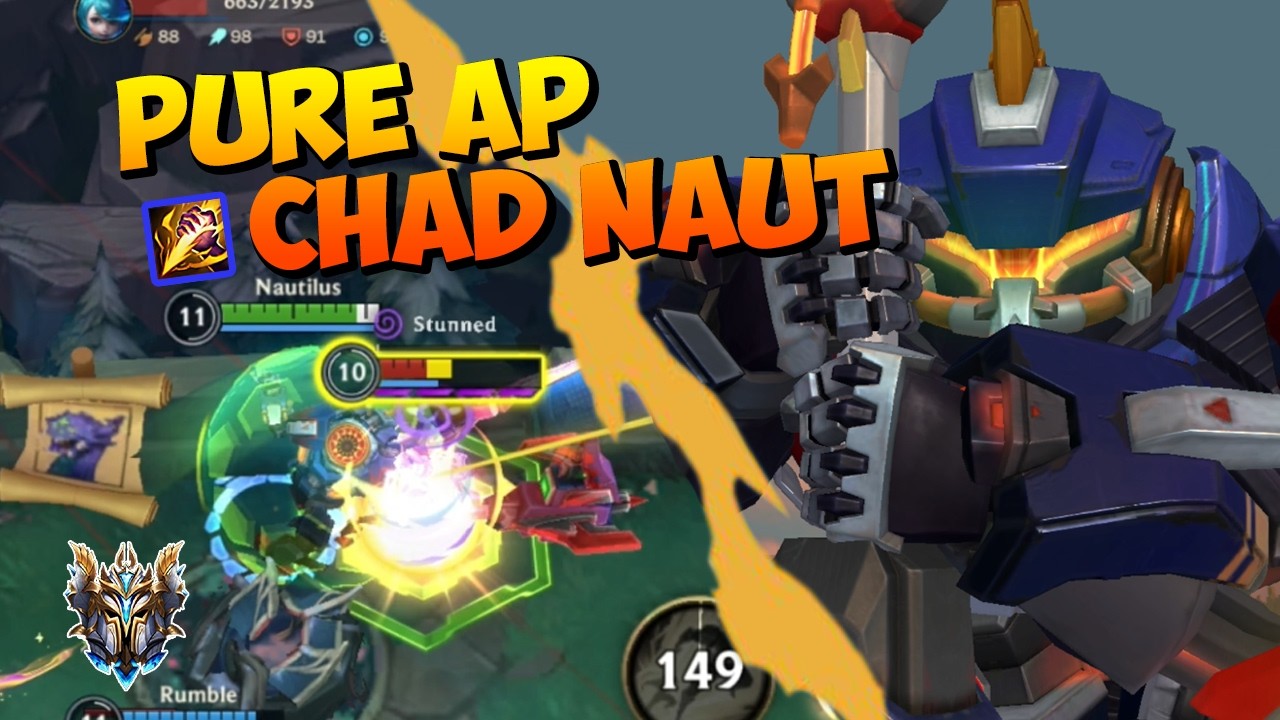 WILD RIFT NAUTILUS JUNGLE - THE EASIER AP JUNGLER!