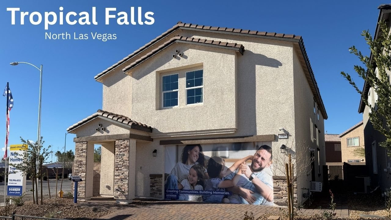 Жилой комплекс Tropical Falls от DR Horton | 5 спален, 3 ванные комнаты, 3000 кв. футов, цена от ...