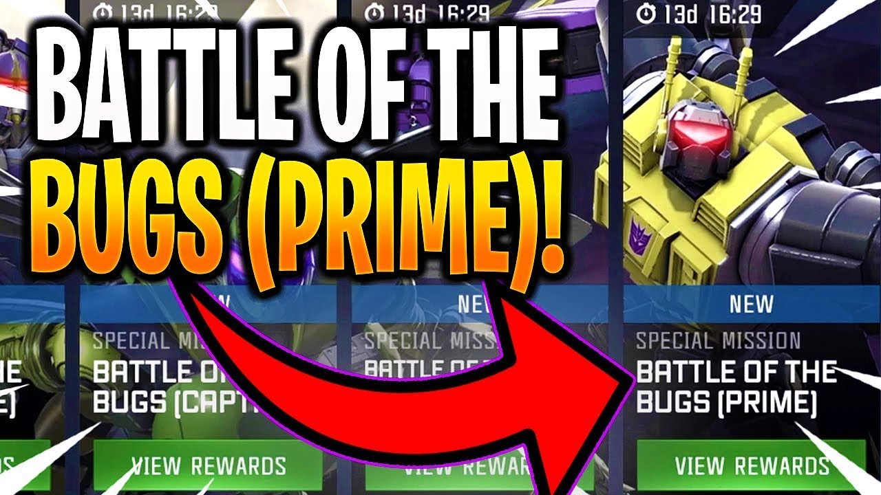 *NEW* BATTLE OF THE BUGS HARDEST PATH (PRIME)! Transformers