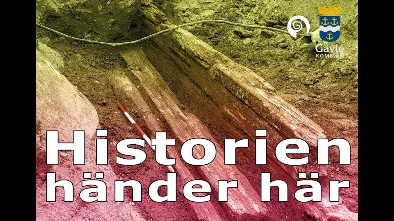 Historien händer här – Så har vi grävt i Gävle, arkeologi i staden under 90 år