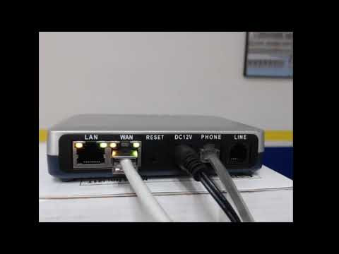 Grandstream Configuración Terminal GRANDSTREAM HT 502 :HT 503 Utilizando el Puerto WAN