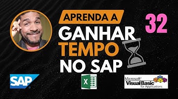 Sap Gui Scripting Como Executar Scripts a partir do Excel VBA