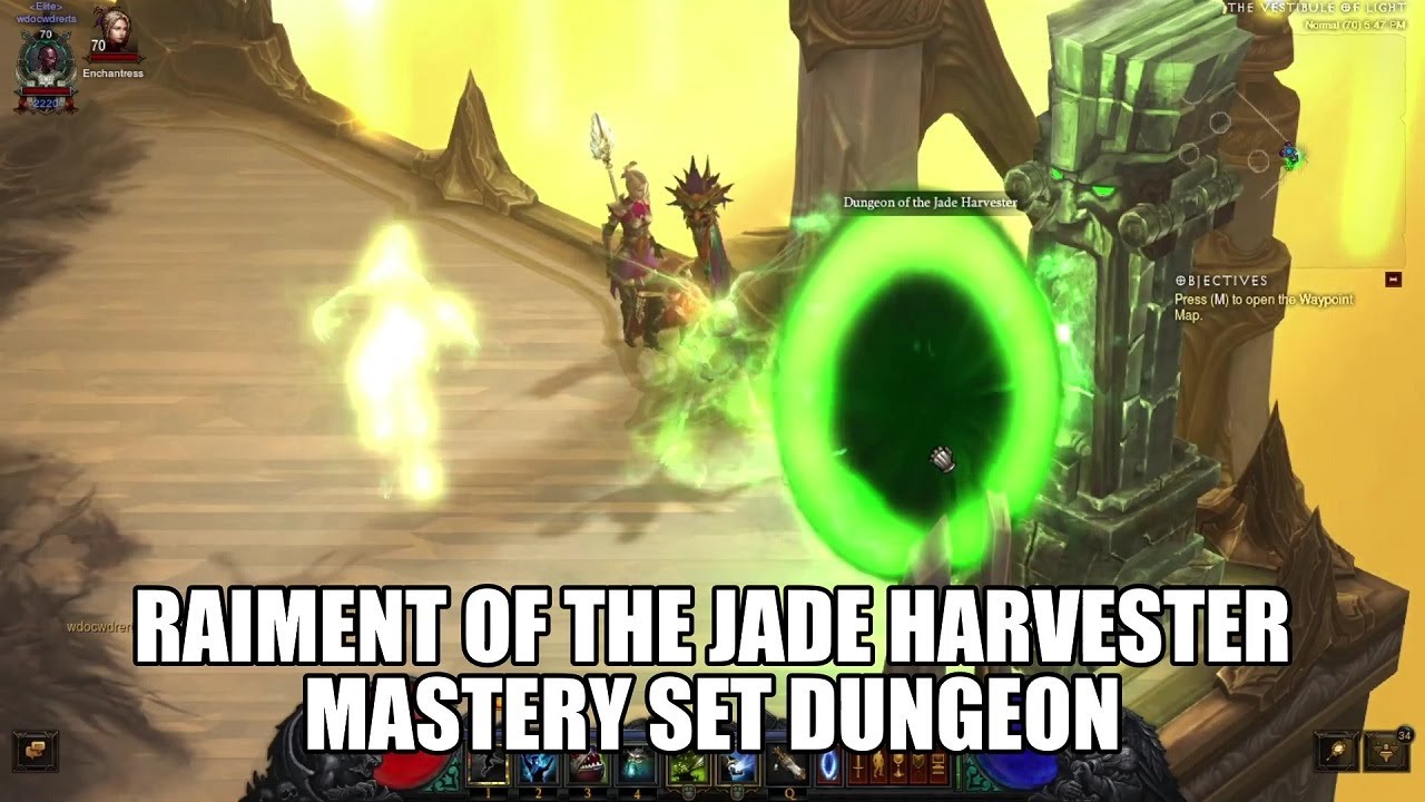 JADE HARVESTER MASTERY SET DUNGEON GUIDE YouTube