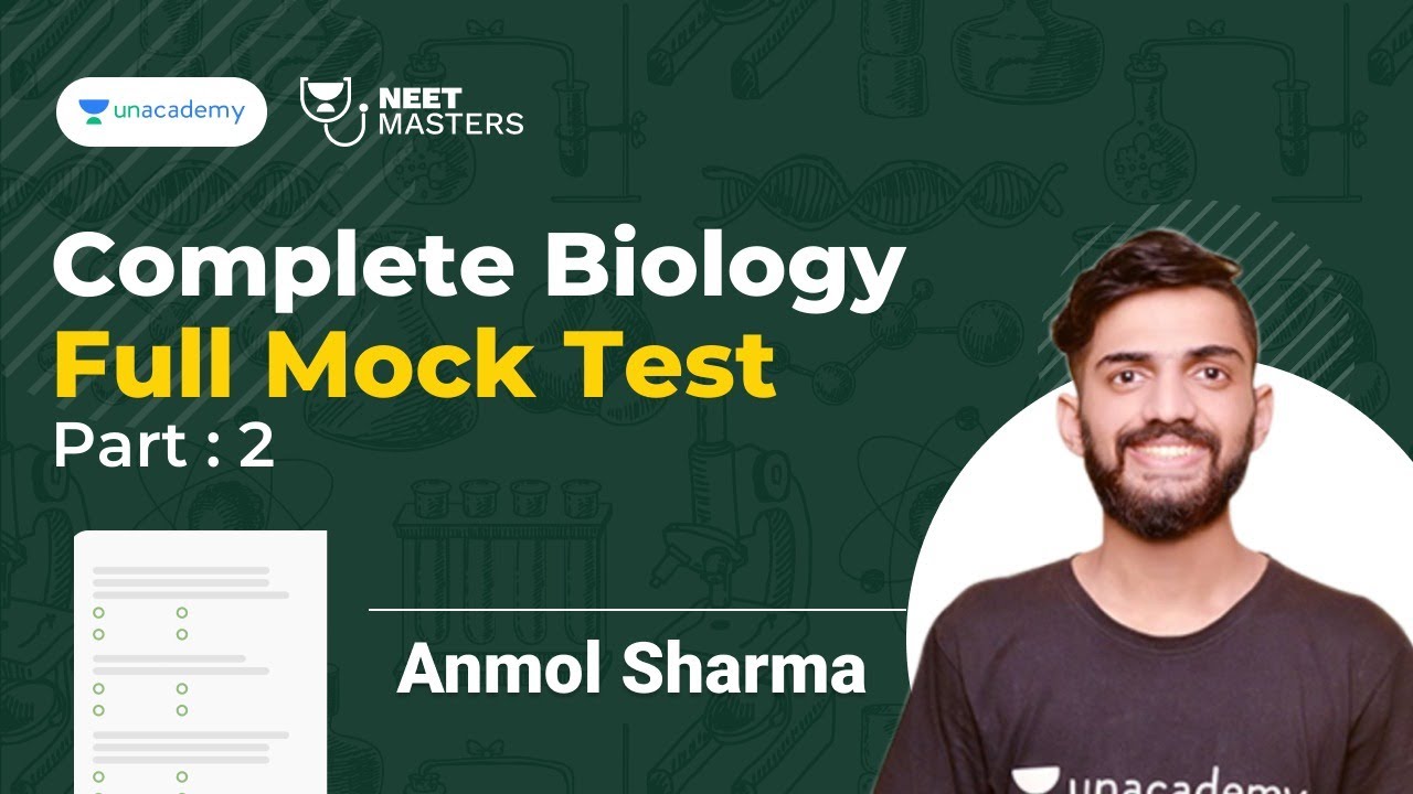 Complete Biology Full Mock Test | Part : 2 | NEET Biology | Anmol ...