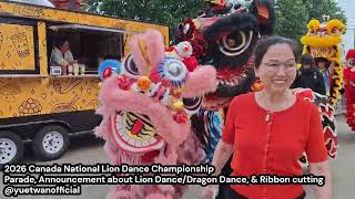 2026 Canada National Lion Dance Championship Parade