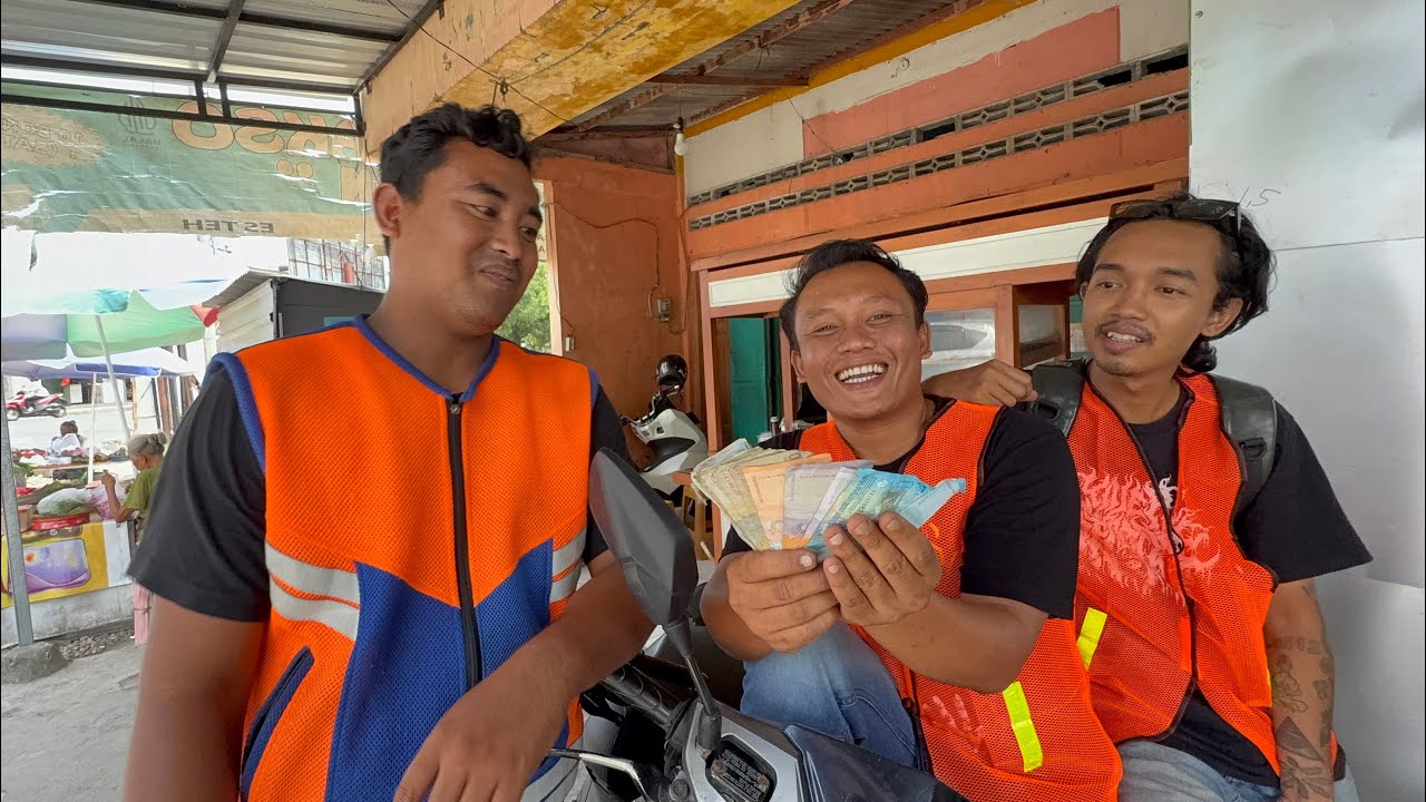 HARI INI KITA BANTUIN HENDRO PARKIR DI PASAR ! - tembus 500K sehari kalau puasa mau lebaran ! 🔥🤤😍