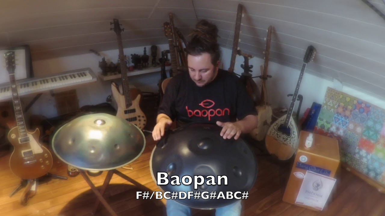 baopan F#/BC#DF#G#ABC# (Handpan/Pantam/Sound sculpture)