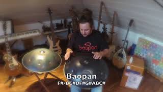 baopan f#/bc#df#g#abc# (handpan/pantam/sound sculpture)