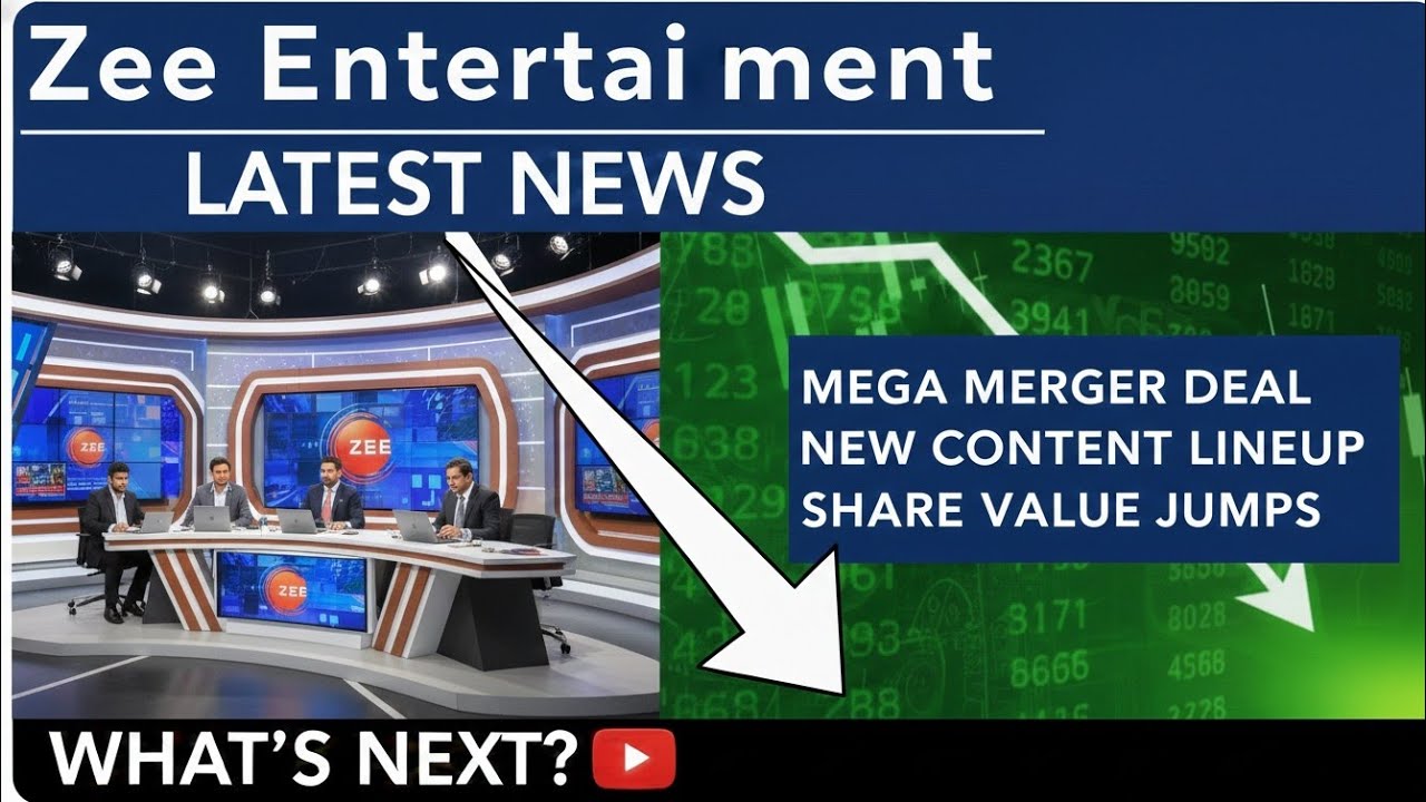Zee Entertainment Latest News 🔥 Big Update | Stock Ready to Soar? 