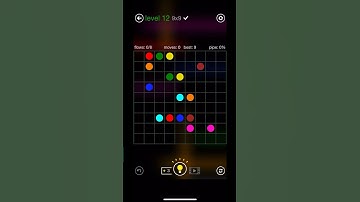 Flow free-9X9 classic Pack-12 Level 132 #flow #game #puzzle #puzzlegame #viralgame #flowfree