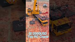 Do you like this super expensive rc crane #rccrane #rcmodel #rctoys #scalemodel #rc #modelcrane