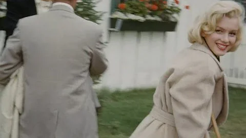 2 Very Rare Colour Home Movies Of Marilyn Monroe -...