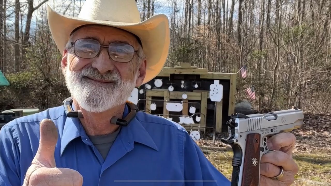 Ruger, SR 1911 commander range review. Check it out. - YouTube