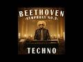 Beethoven Symphony No.5 | Melodic Techno for Deep Focus