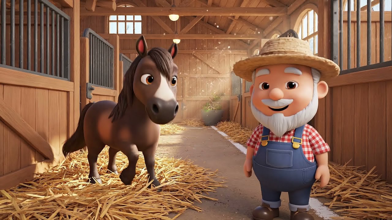 Old MacDonald Farm Animals | Animal Sounds Only | Calm Kids | Dudu Rhymes