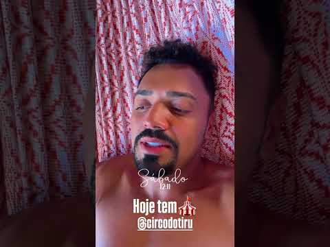 Hoje tem 2 sessões do Circo do Tiru