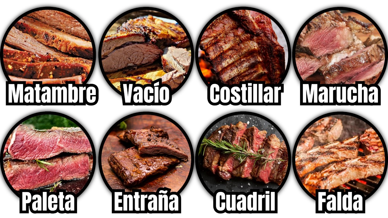 Cada Corte de Asado Argentino Explicado en 9 Minutos