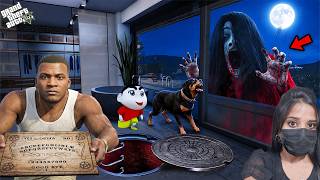 Franklin & Shinchan Play the Ouija Board! - GTA 5 (GTAV Mods) screenshot 5