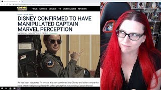 Disney Manipulates Captain Marvel Perception?