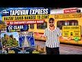 Hazur Sahib Nanded To CSMT Mumbai Tapovan Express 17618 Train Journey CC Class Train Journey