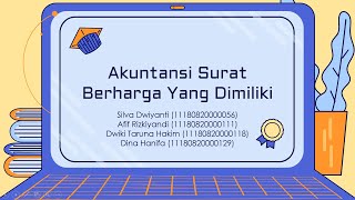Akuntansi Surat Berharga Yang Dimiliki