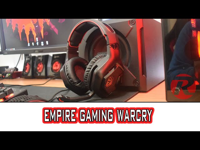 EMPIRE GAMING - WarCry P-W1 Casque Gamer sans Fil WiFi avec