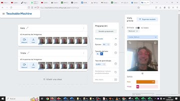 Distinguir caras 8 IA Teachable Machine Learning CyR CDyPC IES Monterroso