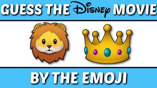 Guess The Disney Movie By The Emojis