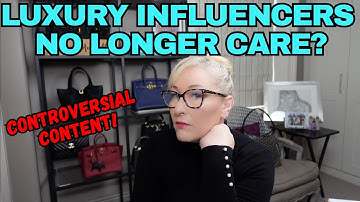 LUXURY BRANDS BEING CANCELLED? INFLUENCERS RUNNING BACK TO BALENCIAGA! IS IT FAKE BEHAVIOUR?