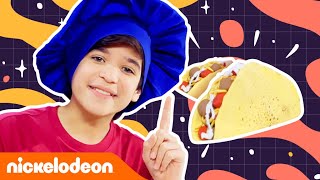 ¡Crea un maravilloso TACO DE SPAGHETTI!   | El Taller de Josué | Nickelodeon en Español