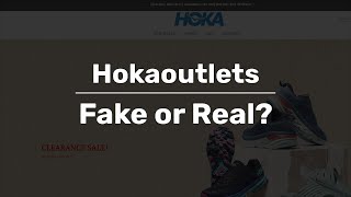 Hokaoutlets Fake Or Real? Fake Website Buster