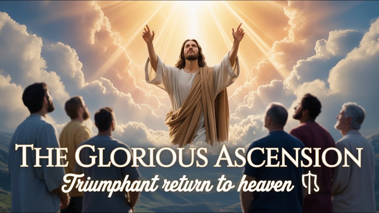 🕊️👑 The Glorious Ascension: Witness Jesus Christ's Triumphant Return to Heaven ✨