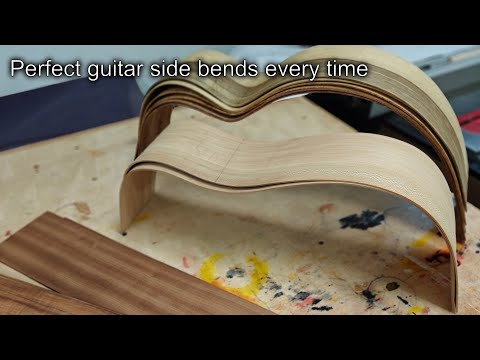Perfect guitar side bends every time