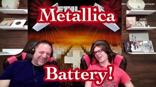 Battery - Metallica Father and Son Reaction!