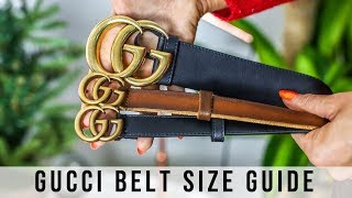 Gucci Logo Belt Sizing Info + Styling Tips — bows & sequins