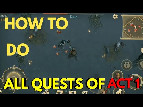 Everything About All Quests of Chapter 1 in Grim Soul Survival - YouTube