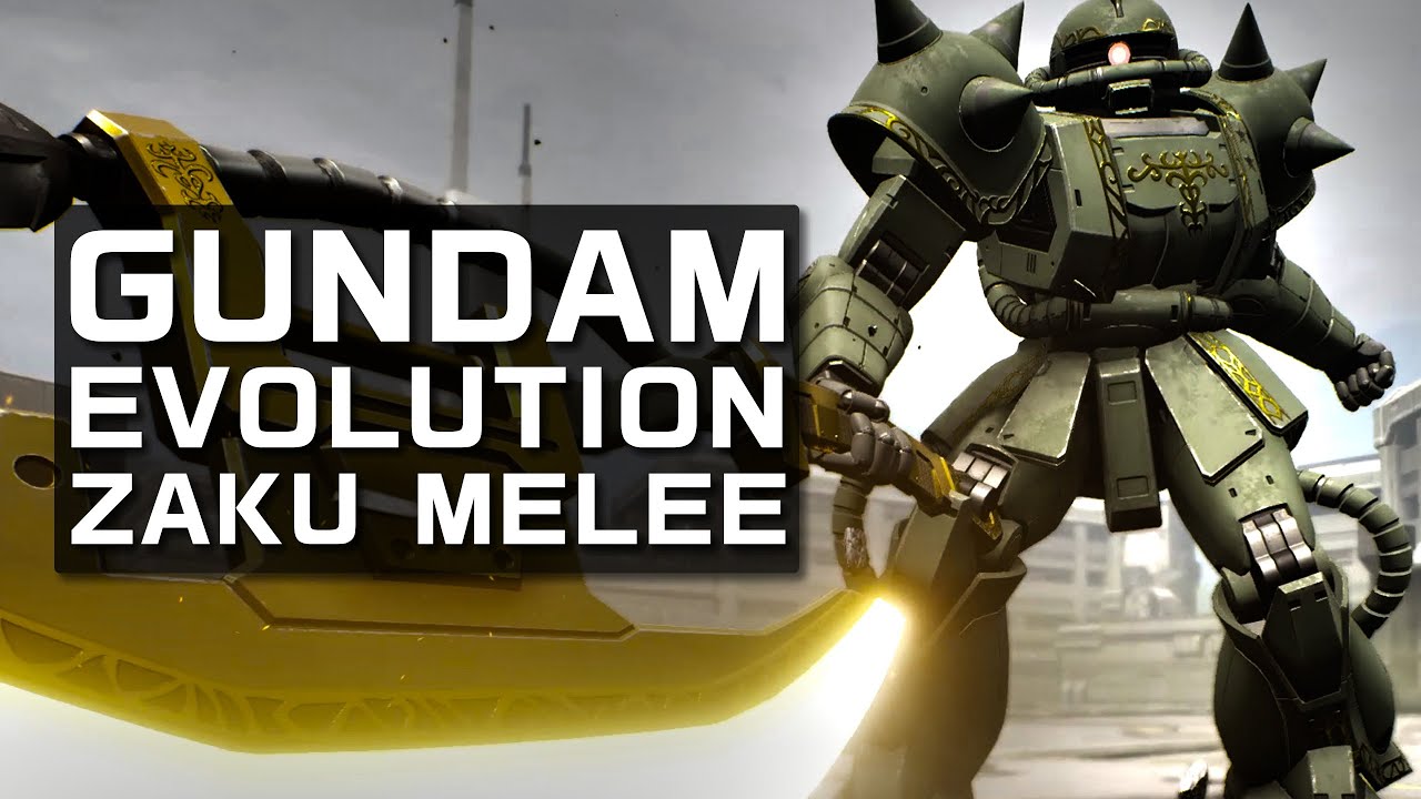 Gundam Evolution Melee Zaku is Broken and OP YouTube