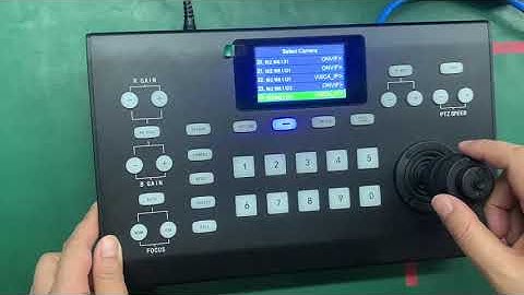 how to set shortcut for KT-610C IP controller