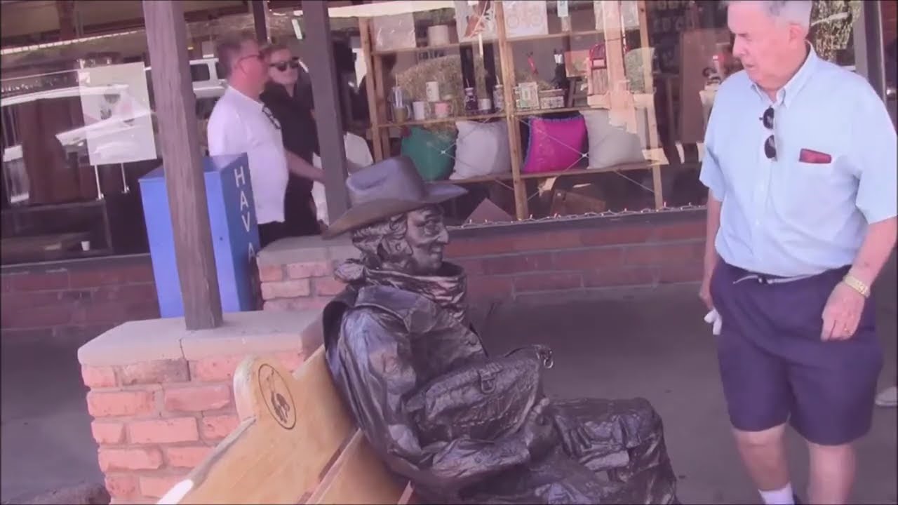 Bronze Cowboy's Statue surprises everyone!